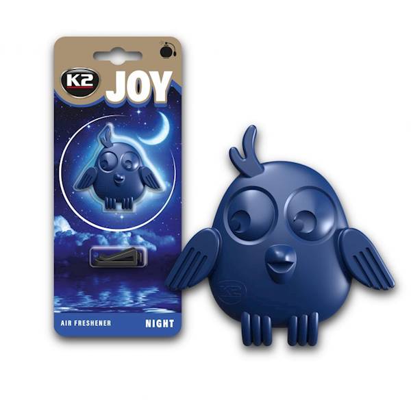 V893 K2 JOY NIGHT ZAPACH SAMOCHODOWY POLIMEROWY W KRATKĘ NAWIEWU