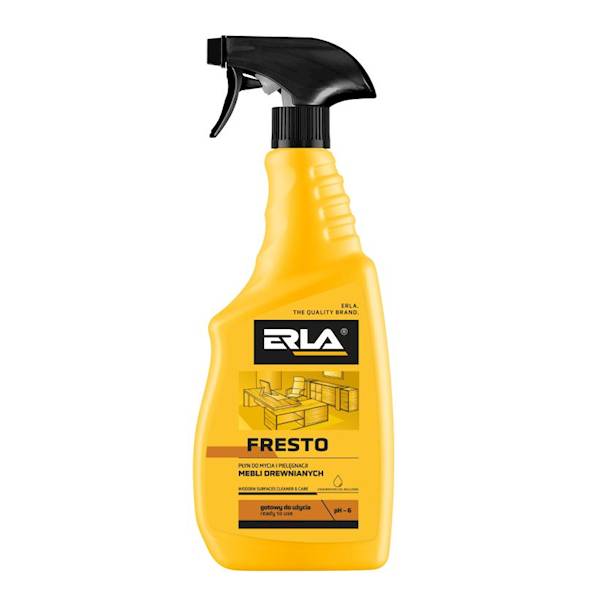 R1041 ERLA FRESTO 750ml płyn do czyszczenia mebli powierzchnii drewnianych