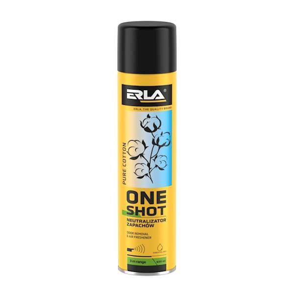 R421 ERLA ONE SHOT 600ML PURE COTTON NEUTRALIZATOR ZAPACHÓW