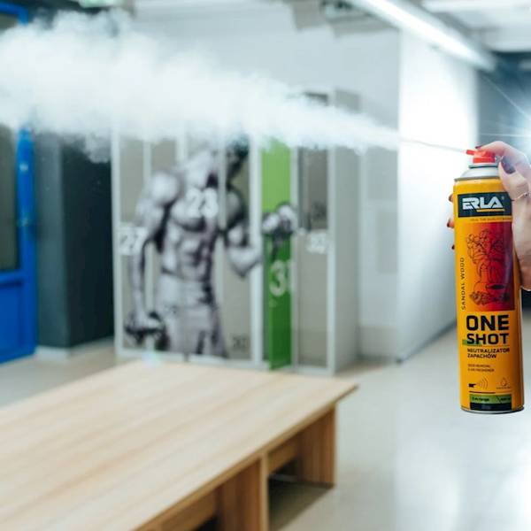 R422 ERLA ONE SHOT 600ML SANDALWOOD NEUTRALIZATOR ZAPACHÓW