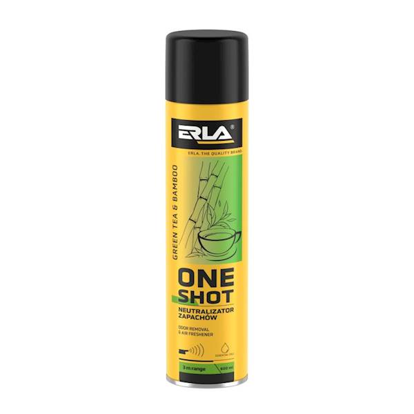 R423 ERLA ONE SHOT 600ML GREEN TEA & BAMBOO NEUTRALIZATOR ZAPACHÓW