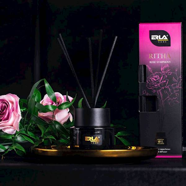 R452 K2 ERLA RITHA ROSE SYMPHONY - Patyczki zapachowe 100ml