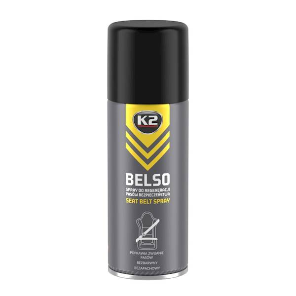 B433 K2 BELSO 400ML SPRAY DO REGENERACJI PASÓW BEZPIECZEŃSTWA