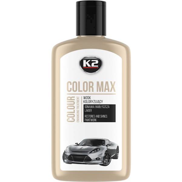 K020WHITE COLOR MAX 250ML.BIAŁY WOSK KOLORYZYJĄCY