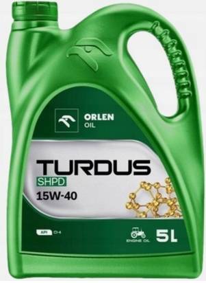 Orlen oil TURDUS SHPD 15W40          5L.  