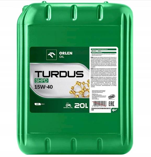 Orlen oil TURDUS SHPD 15W40         20L. 