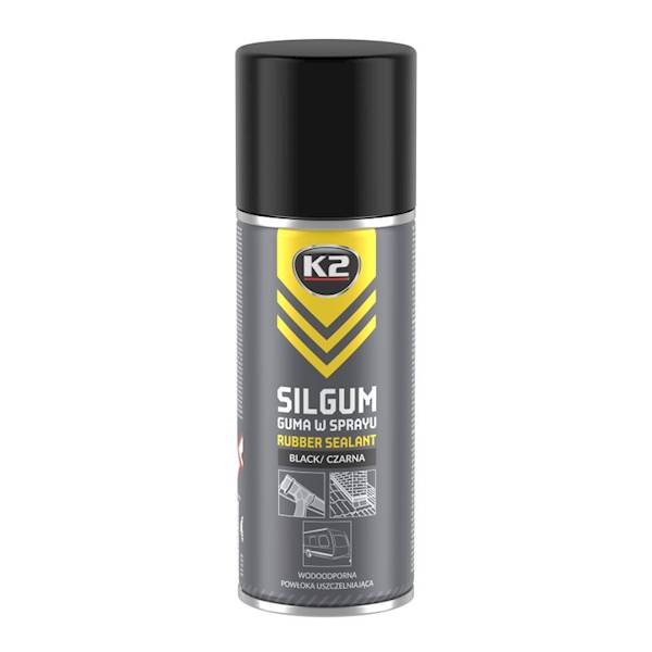 B440 K2 SILGUM CZARNY 400ml uszczelniacz do pow.budowlanych rynny