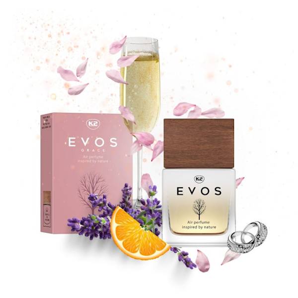 V063 K2 EVOS GRACE MADAM FLAKON 50ml perfumy do samochodu