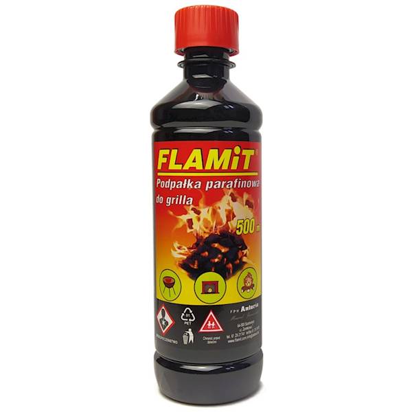 PODPAŁKA FLAMIT PARAFINOWA PŁYN 500ML.