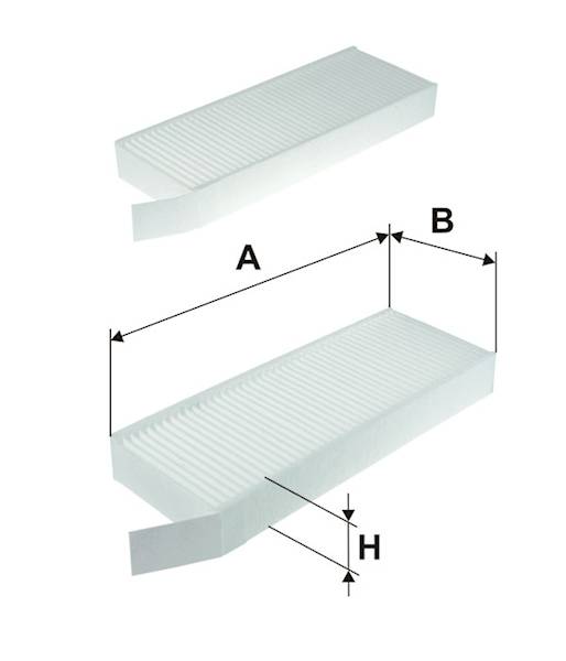 K1328-2X WKŁAD FILTRA KABINY 