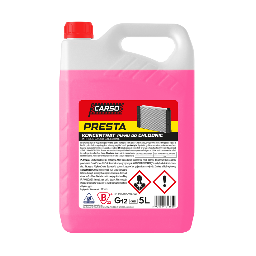 C635C PRESTA CZERWONA KONCENTRAT   5L