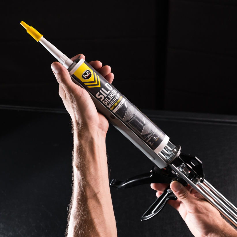 B262 K2 SILO SILIKON SANITARNY BIAŁY 300ml odporny na pleśnie