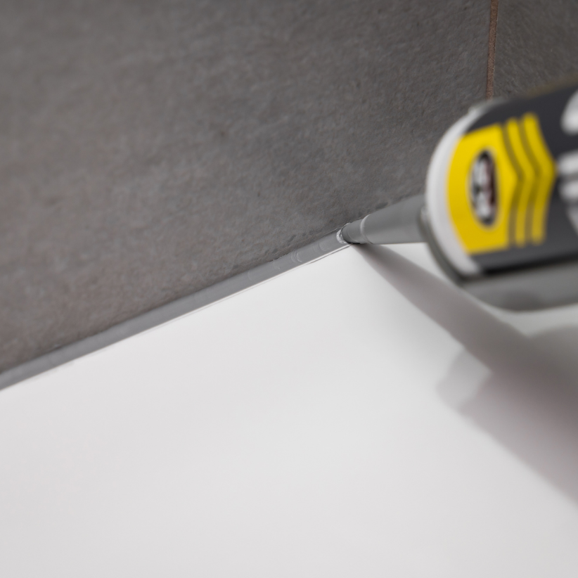 B264 K2 SILO SILIKON SANITARNY SZARY 300ML odporny na pleśń