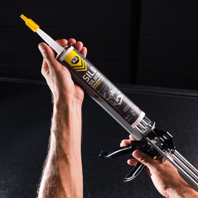 B270 SILIKON UNIWERSALNY BEZBARWNY 300ML odporny na pleśń