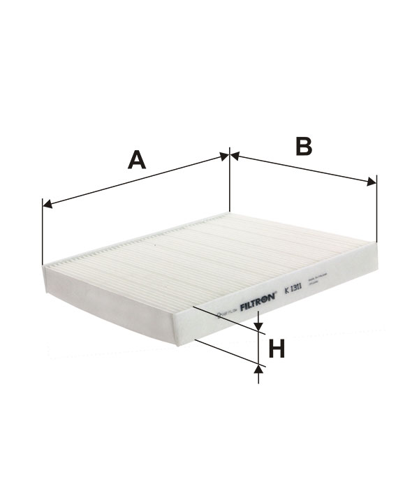 K1311 WKŁAD FILTRA KABINY 