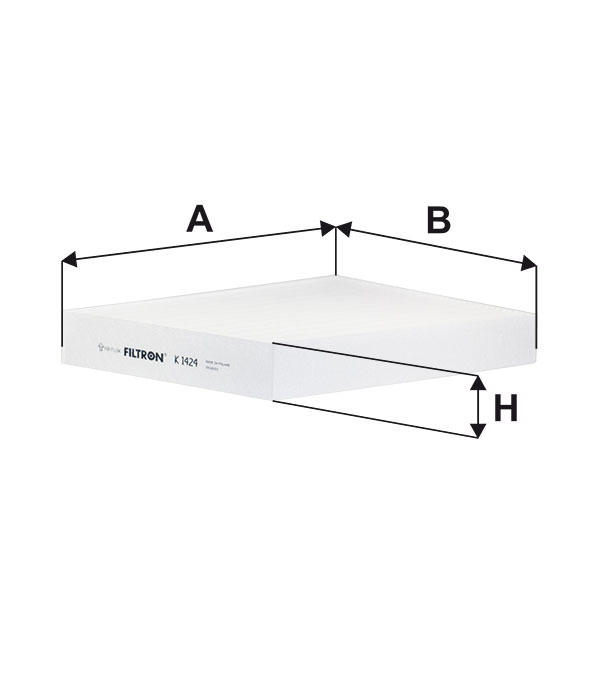K1424A FILTRON FILTR KABINY 