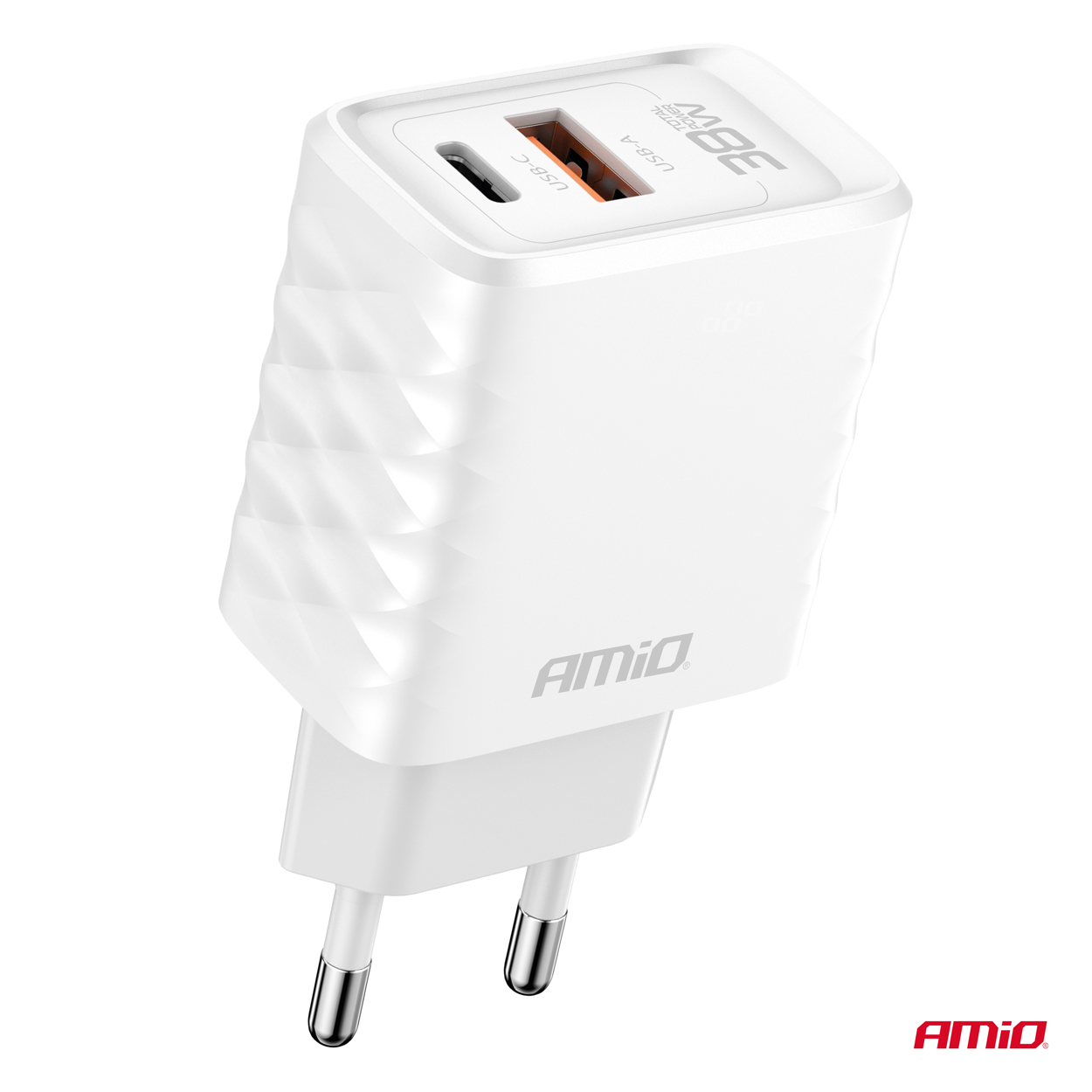 04287 ŁADOWARKA SIECIOWA USB-C / USB 5V 38W