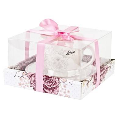Filiżanka + spodek Rose 250 ml