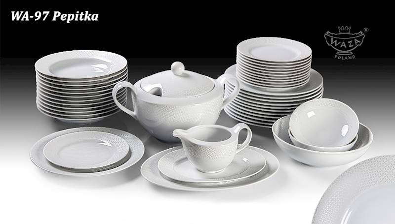 Serwis obiadowy 12/43 Amel pepitka