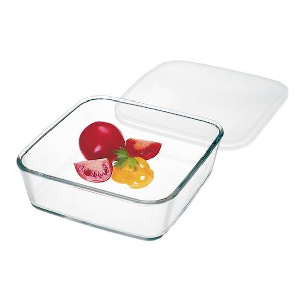 Miska kwadratowa z pokrywką 15cm 0,5L Simax