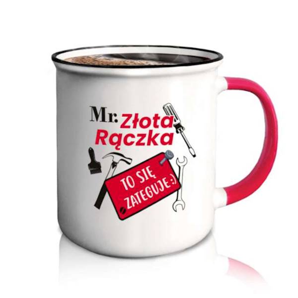 Kubek garnuszek NBC 400ml złota rączka
