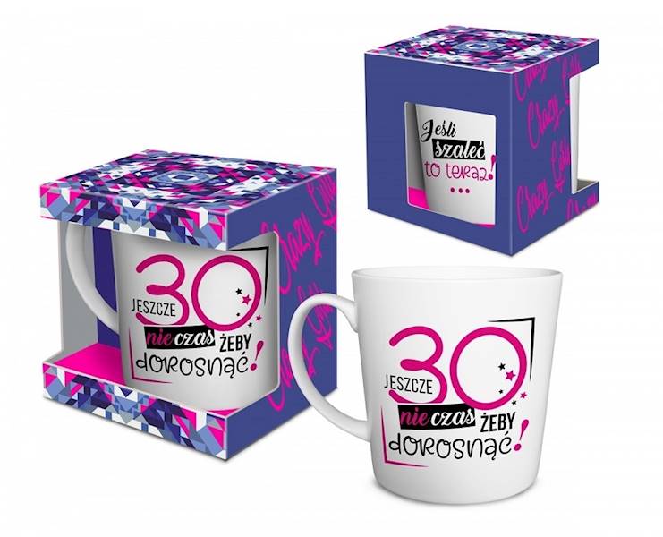 Kubek NBC matowy 480ml-30 crazy girl