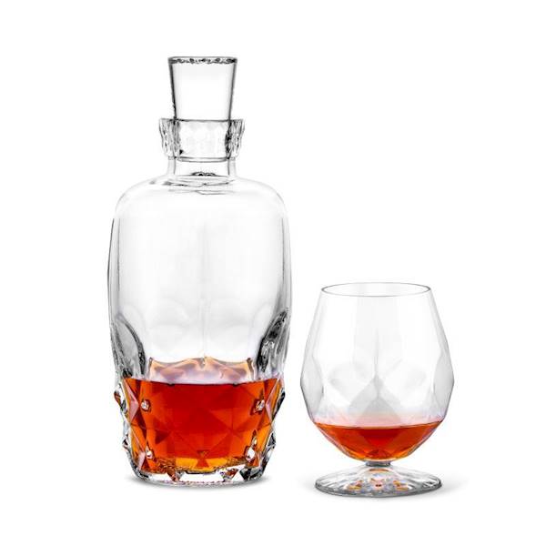 Zestaw do brandy 1+4 Prestige Bohemia