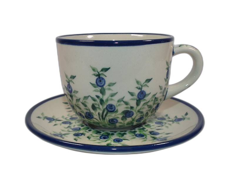 Filiżanka + spodek GU-1379/836 dek.1208A gat.II