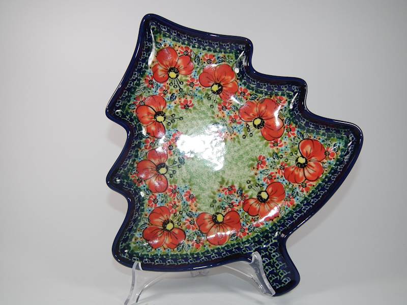 Talerz choinka 1759/ART-296/gat.I
