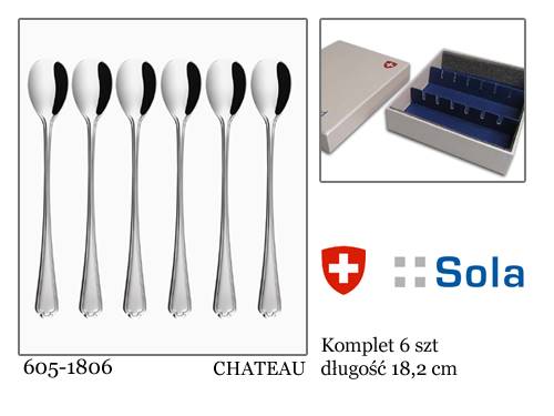 Komplet łyżeczek 605-1806 kpl.6szt.