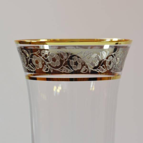 Komplet 6 kieliszków angela 190ml złoto platyna