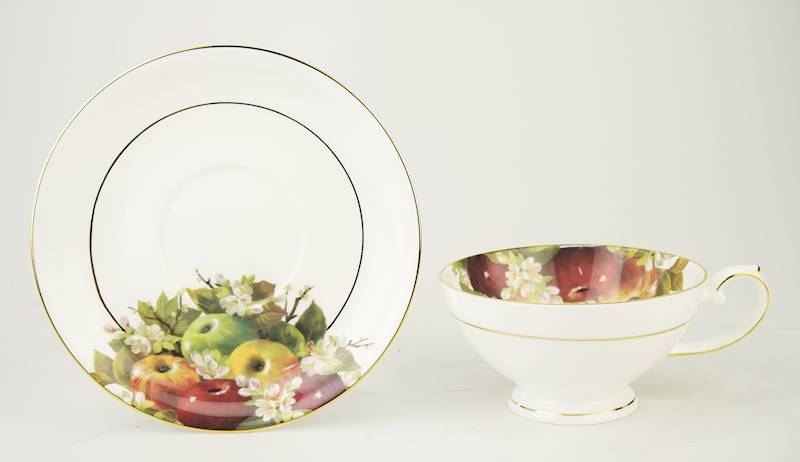 Filiżanka +spodek 170ml. BONE CHINA 115-2601