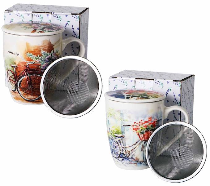 Kubek z zaparzaczem Festivo 360ml