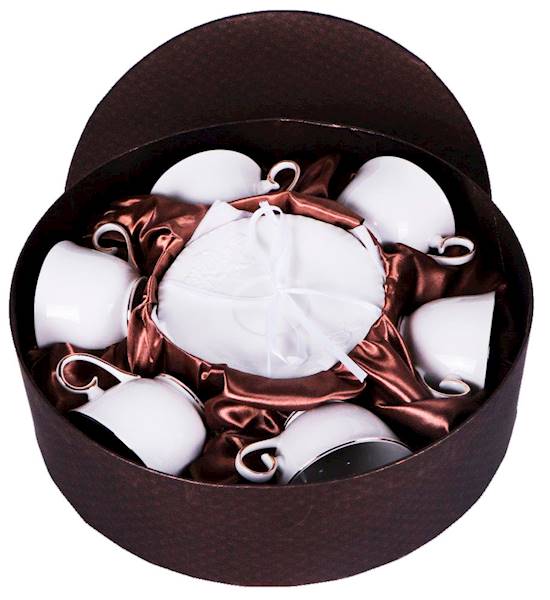 Kpl. filiżanek 6+6 Bella Rosa 250 ml
