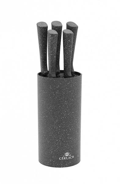 Kpl. 5szt noży kuchennych w bloku Smart Granit