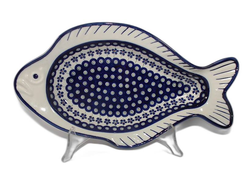 Półmisek ryba GU-1819 dek.166A gat.l