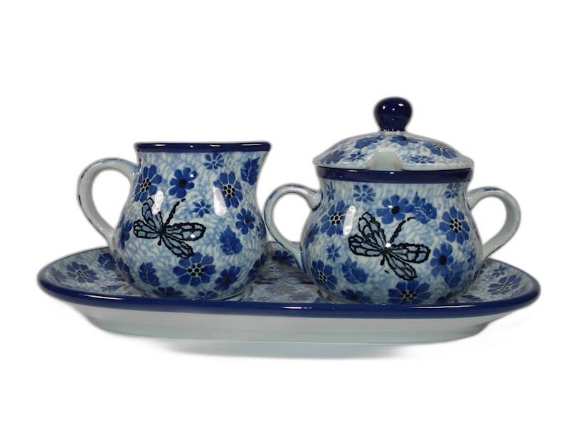 Kpl.cukiernica+mlecznik na podstawce 422/1443X/2