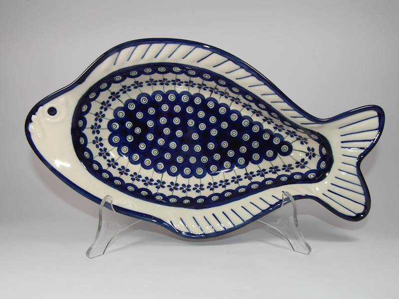 Półmisek ryba GU-1821A dek.166A gat.I