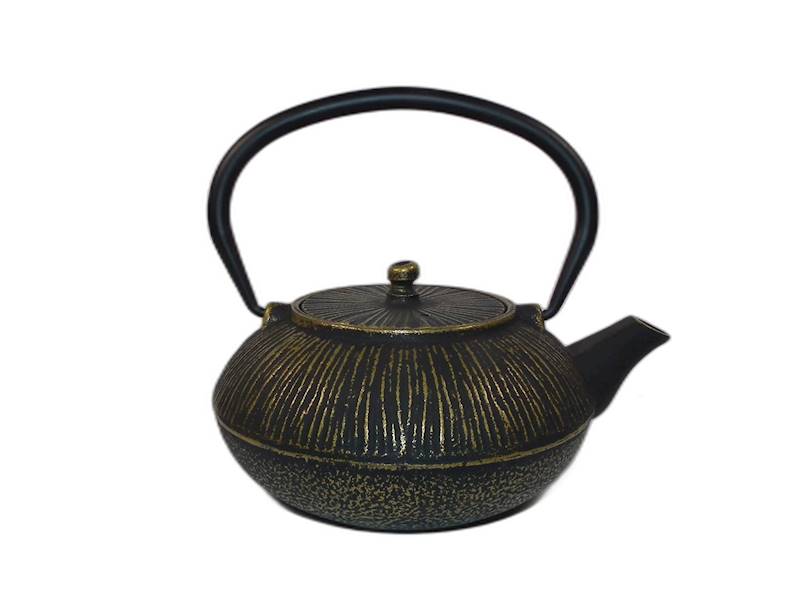 Dzbanek 800ml czarno złoty Alor Cookini 