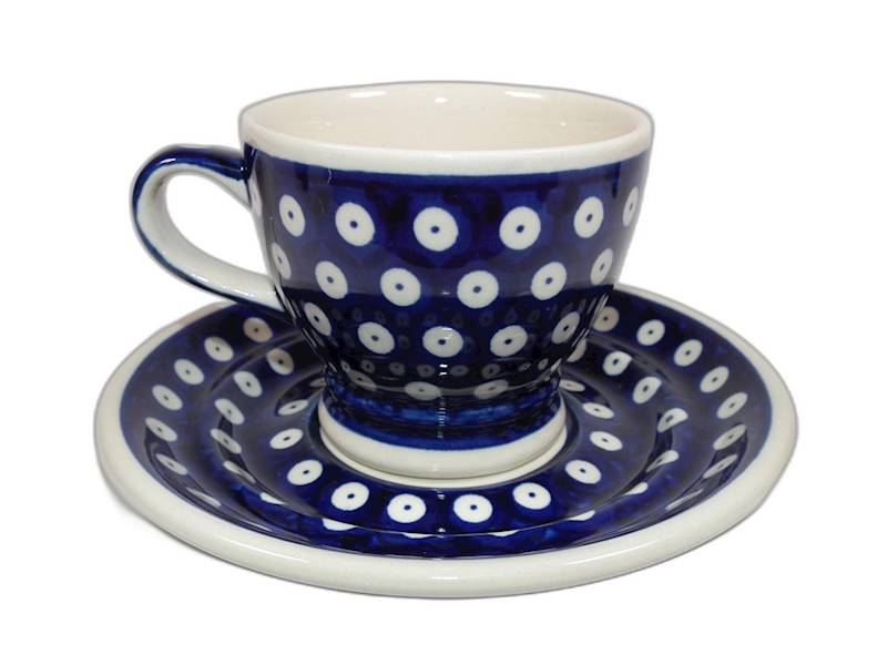 Filiżanka + spodek GU-1240/1241 dek.42 gat.II