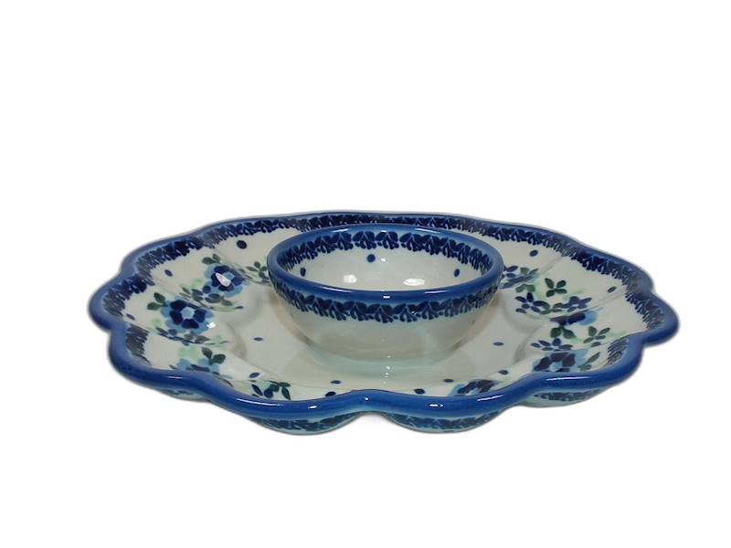 Talerz na jajka z miseczką U20