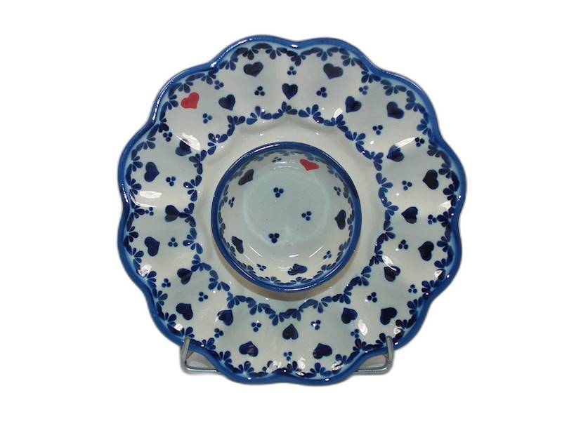 Talerz na jajka z miseczką U15