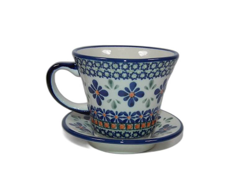 Filiżanka + spodek GU-1802/1803 dek.DU-60 II