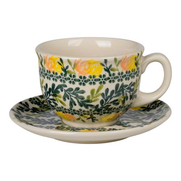 Filiżanka + spodek Golden Bloom