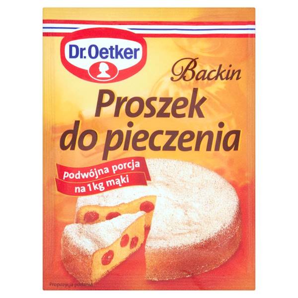 Dr. Oetker Backin Proszek do Pieczenia 30 g