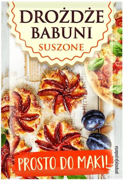 Drożdże Babuni Suszone   8 g.