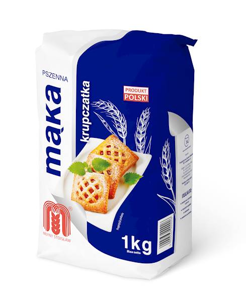 Mąka Pszenna Krupczatka  1 kg.