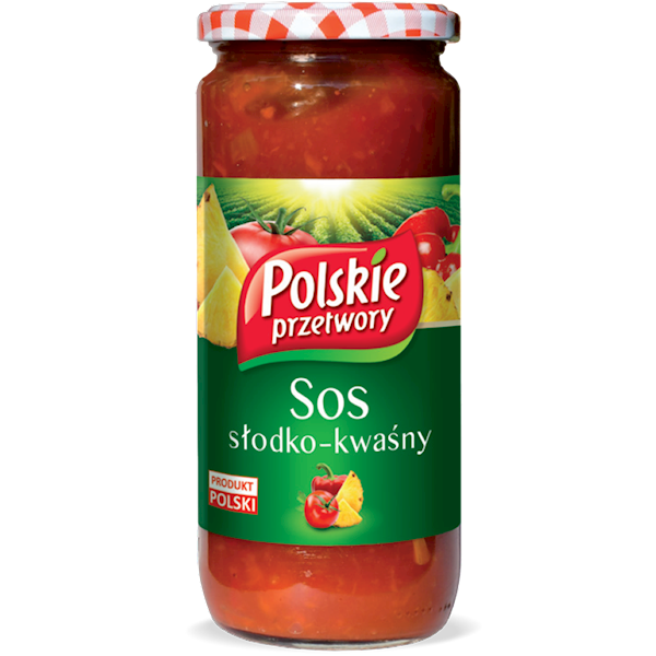 SOS SŁODKO-KWAŚNY słoik 500 g