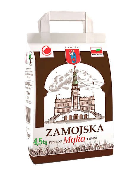 Mąka pszenna Zamojska typ 450 4,5 kg