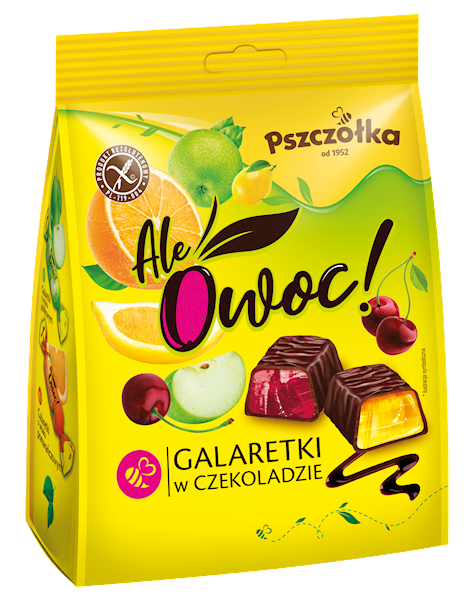 Ale Owoc Galaretki w czekoladzie 260g